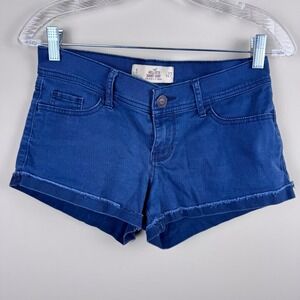 Hollister Low Rise Navy Shorts Size 5 Short-Shorts‎ 2000's